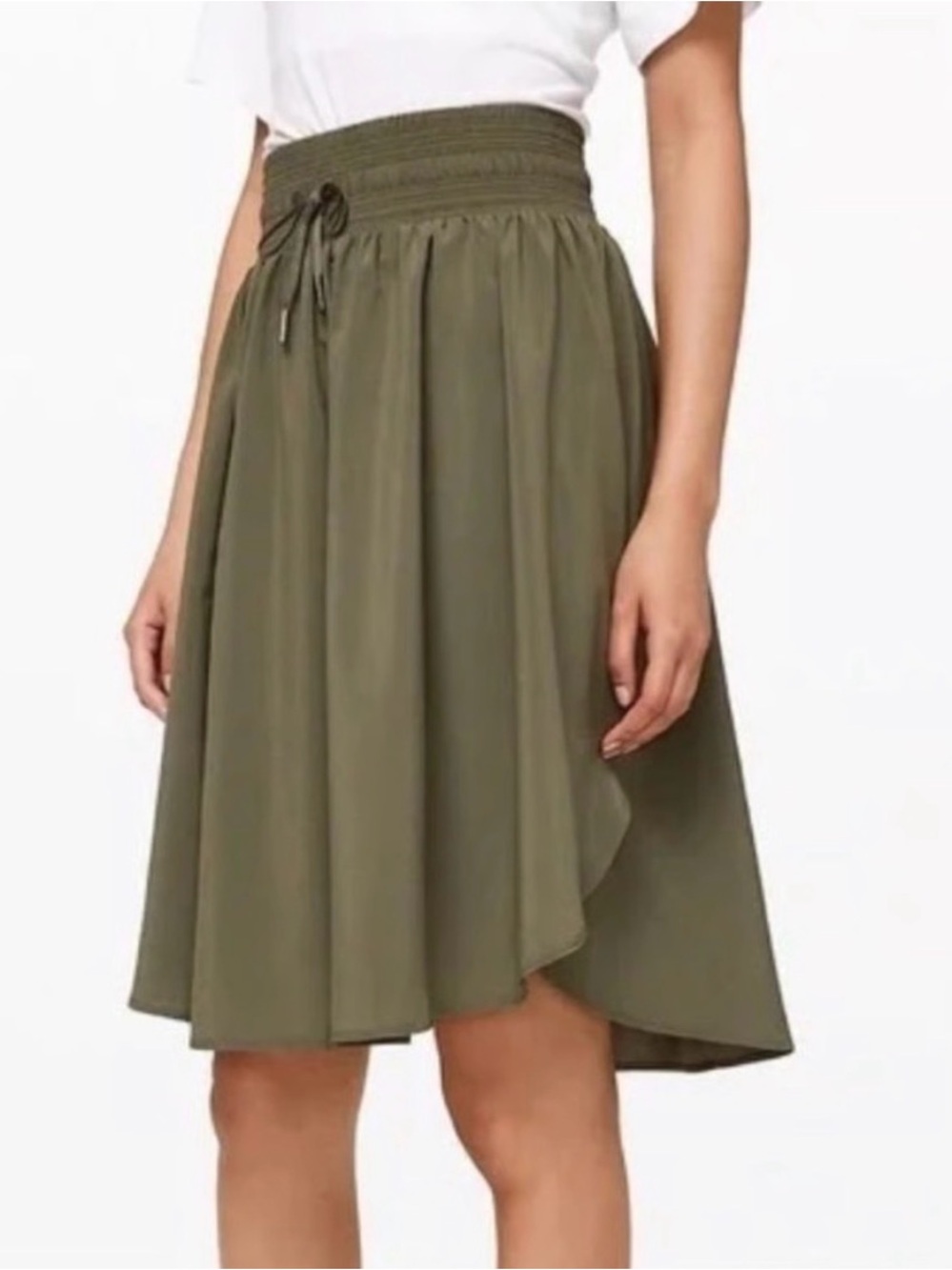 Lululemon Everyday Skirt olive green